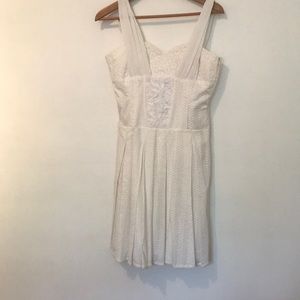 Women’s white dress